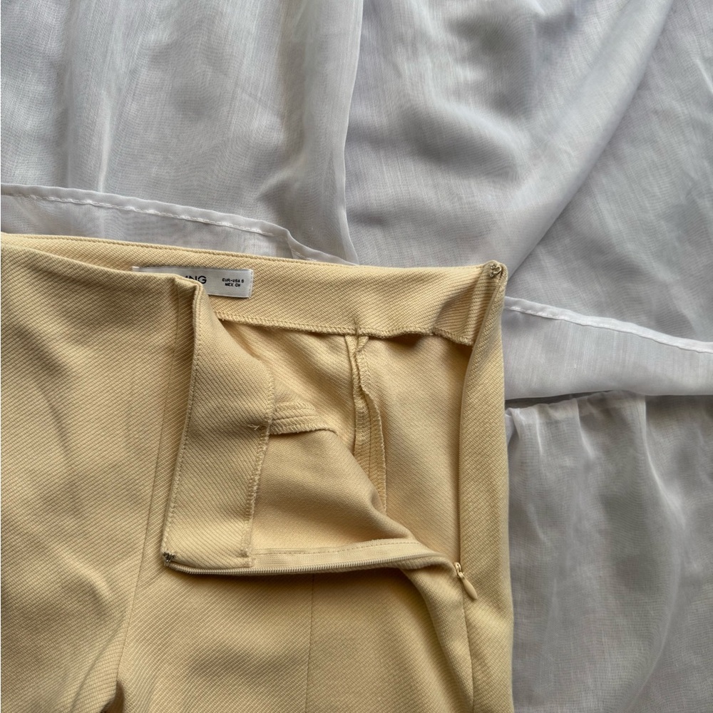Mango Flare Pants with Slit on Legs - Picture 4 of 9